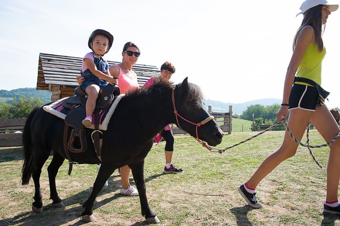 Jazda na koníkovi pre deti